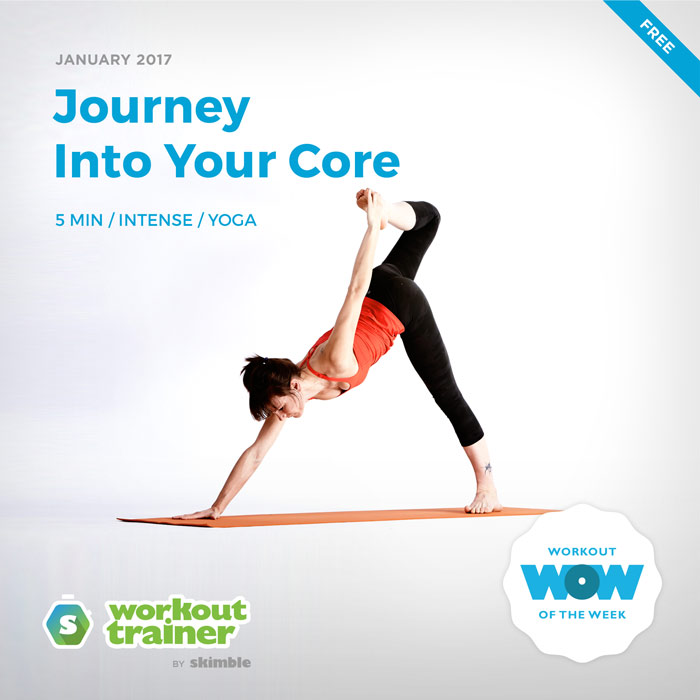 Workout Trainer by Skimble: Free Workout of the Week: Journey Into Your Core