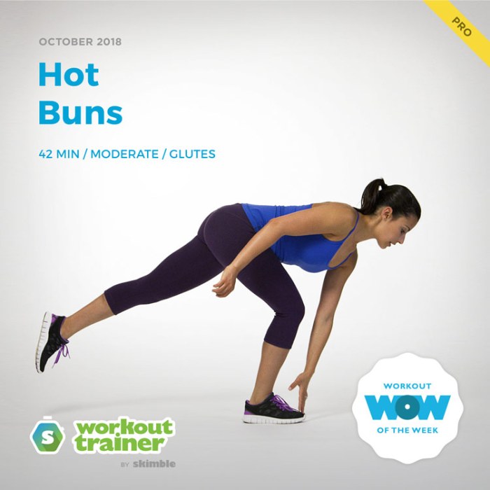 Workout Trainer by Skimble: Pro Workout of the Week: Hot Buns
