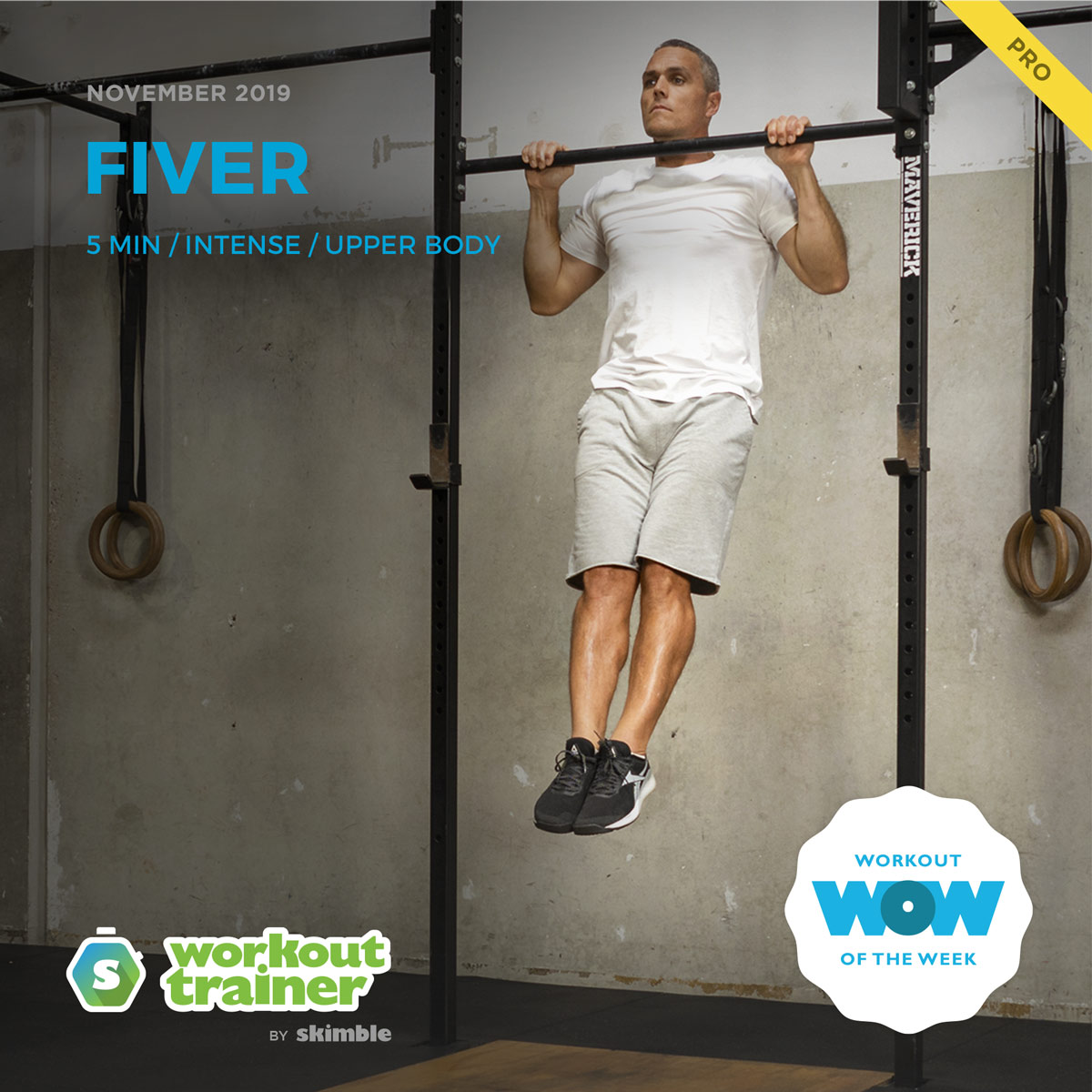 Workout Trainer by Skimble: Pro Workout of the Week: FIVER